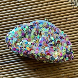 Santi sequin clutch
